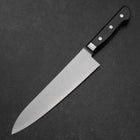 Gyuto VG-5 Tsuchime Black Marble Handle 210mm-[Musashi]-[Japanese-Kitchen-Knives]