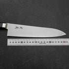Gyuto VG-5 Tsuchime Black Marble Handle 210mm-[Musashi]-[Japanese-Kitchen-Knives]