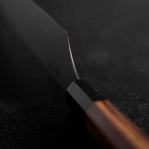 Gyuto VG-5 Tsuchime Buffalo Bubinga Handle 240mm-[Musashi]-[Japanese-Kitchen-Knives]