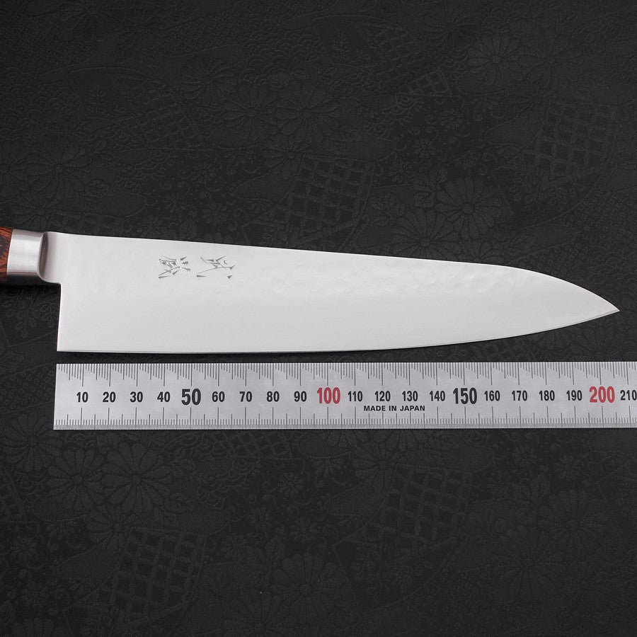 牛刀 VG-5 槌目 洋風柄 210mm – MUSASHI