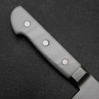 Gyuto VG-5 Tsuchime White Marble Handle 210mm (8.3”)-[Musashi]-[Japanese-Kitchen-Knives]