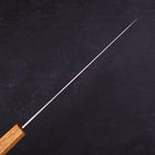 Gyuto White Steel #1 Polished Yaki Urushi Handle 240mm (9.4”)-[Musashi]-[Japanese-Kitchen-Knives]
