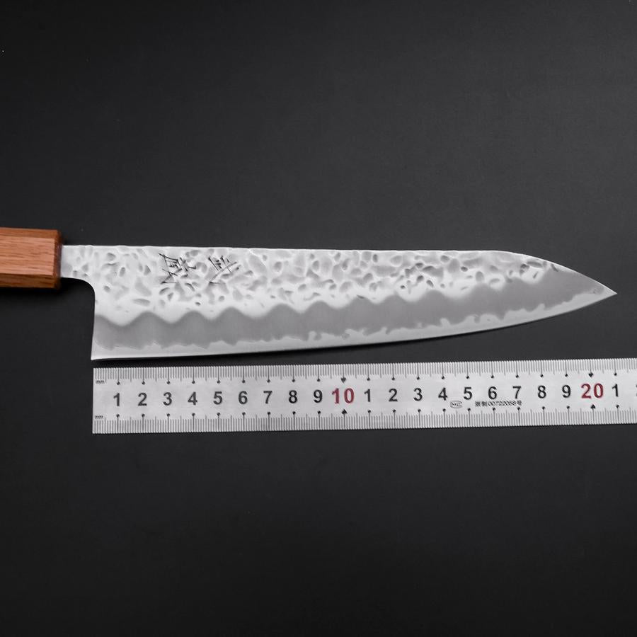 牛刀 ステン白紙1号 磨き 焼漆柄 210mm – MUSASHI