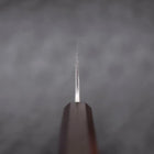 Gyuto White Steel #2 Kurouchi Stainless Clad Ebony Handle 210mm (8.3”)-[Musashi]-[Japanese-Kitchen-Knives]