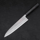 Gyuto White Steel #2 Nashiji Ebony Handle 210mm (8.3”)-[Musashi]-[Japanese-Kitchen-Knives]