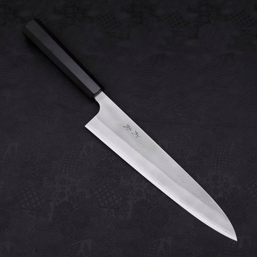牛刀白紙2号梨地黑檀柄240mm – MUSASHI