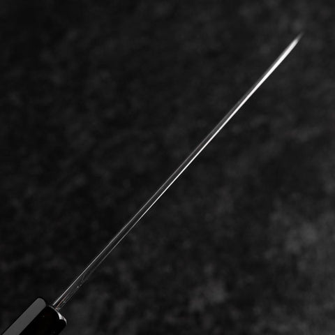 Gyuto White Steel #2 Polished Buffalo Magnolia Handle 165mm (6.5”)-[Musashi]-[Japanese-Kitchen-Knives]