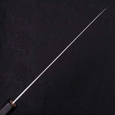 Gyuto White steel #1 Polished Buffalo Magnolia Handle 240mm-White steel #1-Polished-Japanese Handle-[Musashi]-[Japanese-Kitchen-Knives]