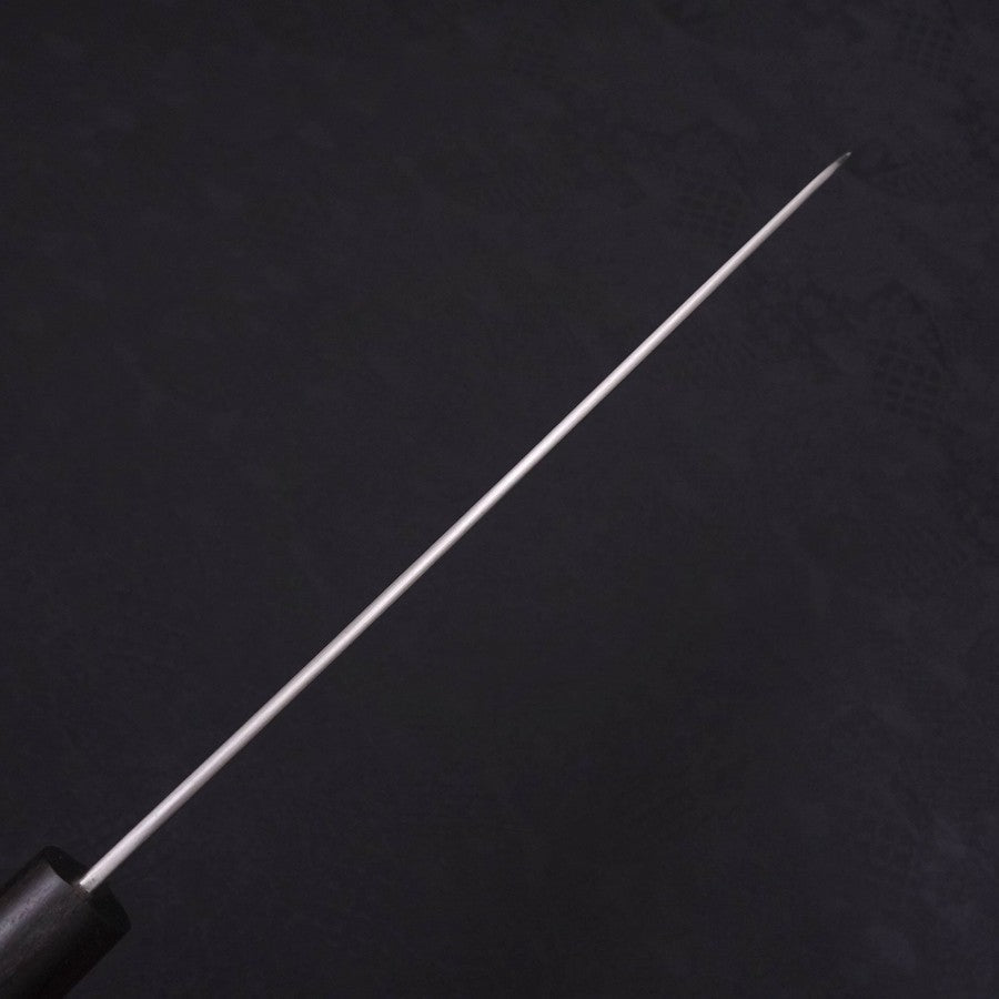 Gyuto White steel #1 Super Polished Shitan Handle 200mm-Japanese Handle-[Musashi]-[Japanese-Kitchen-Knives]