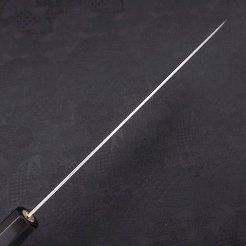 Gyuto ZDP-189 Polished Buffalo Chestnuts Handle 240mm (9.4”)-[Musashi]-[Japanese-Kitchen-Knives]