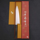 Gyuto ZDP-189 Polished Buffalo Ebony Handle 210mm (8.3”)-[Musashi]-[Japanese-Kitchen-Knives]