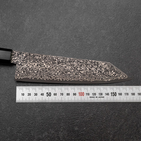 Bunka VG-10 Black Damascus Shitan Handle 180mm