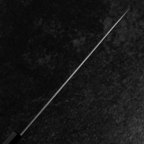 Gyuto Sweden Stainless Steel Nashiji Washi Damascus Black Walnut Handle 210mm