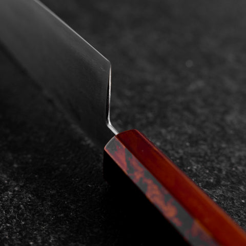 Gyuto VG-10 Damascus Yamanaka Red Urushi Handle 210mm (8.3”)