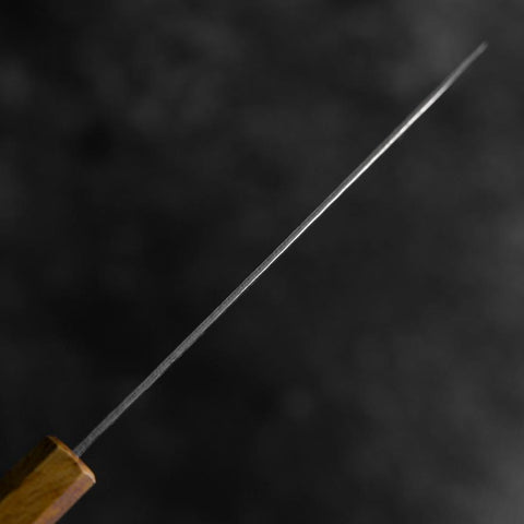 Petty Silver Steel #3 Tsuchime Damascus Yaki Urushi Handle 140mm (5.3”)