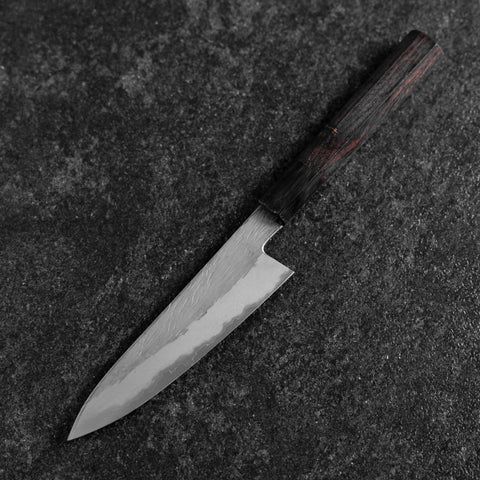 Petty White Steel #1 Tsuchime Buffalo Ebony Handle 135mm