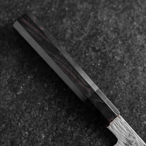 Petty White Steel #1 Tsuchime Buffalo Ebony Handle 135mm