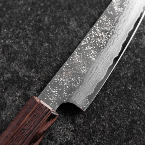Petty AUS-10 Nashiji Damascus Wenge Handle 135mm