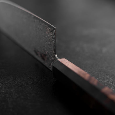 나키리 VG-10 다마스커스 다크 블루 우루시 핸들 165mm