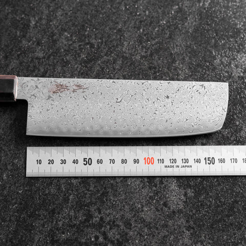 나키리 VG-10 다마스커스 다크 블루 우루시 핸들 165mm