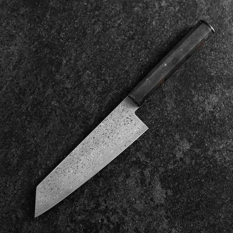 Bunka VG-10 Damascus Ocean Black Handle 165mm