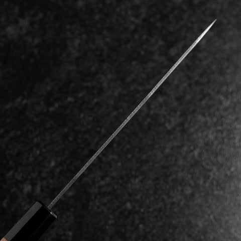 Petty Silver Steel #3 Nashiji Buffalo Cherry Handle 150mm
