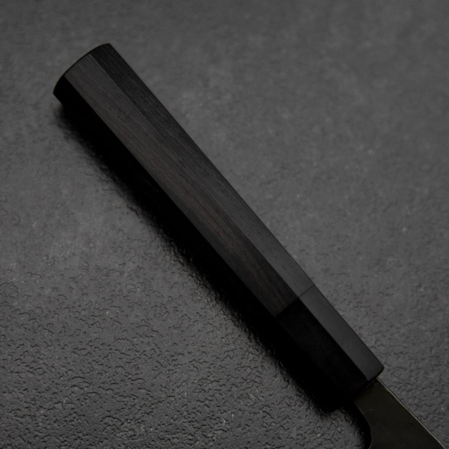 Hakata Blue Steel #2 Kurouchi Buffalo Ebony Handle 165mm (6.5