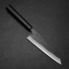 Hakata Blue Steel #2 Kurouchi Buffalo Ebony Handle 165mm (6.5”)-[Musashi]-[Japanese-Kitchen-Knives]
