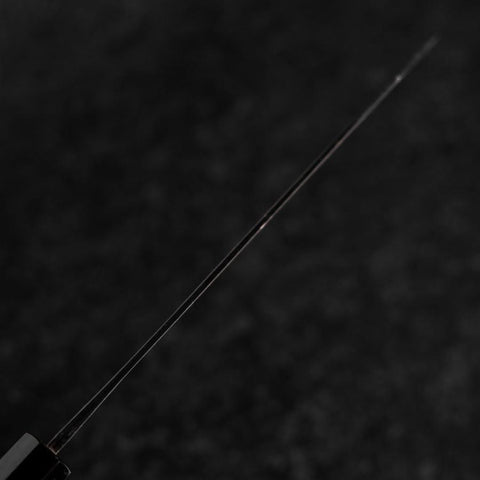 Hakata Blue Steel #2 Kurouchi Buffalo Ebony Handle 180mm-[Musashi]-[Japanese-Kitchen-Knives]