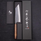 Hakata Blue Steel #2 Kurouchi Sumi Urushi Handle 165mm (6.5”)-[Musashi]-[Japanese-Kitchen-Knives]