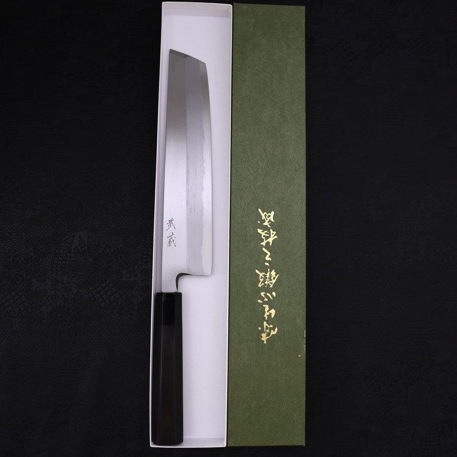 鱧切(骨切) 青紙2号 霞 黒檀水牛柄 270mm – MUSASHI