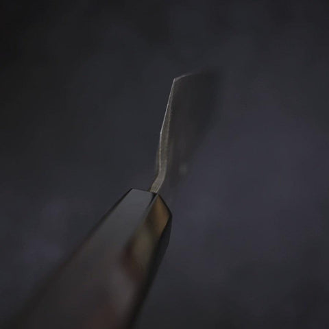 Hamokiri(Honekiri) Blue Steel #2 Kasumi Buffalo Ebony Handle 300mm (11.8”)-[Musashi]-[Japanese-Kitchen-Knives]