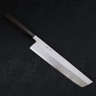 Hamokiri(Honekiri) Blue Steel #2 Kasumi Buffalo Ebony Handle 300mm (11.8”)-[Musashi]-[Japanese-Kitchen-Knives]