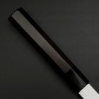 Hamokiri(Honekiri) White Steel #2 Kasumi Buffalo Ebony Handle 300mm (11.8”)-[Musashi]-[Japanese-Kitchen-Knives]