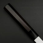 Hamokiri(Honekiri) White Steel #2 Kasumi Buffalo Ebony Handle 300mm-[Musashi]-[Japanese-Kitchen-Knives]