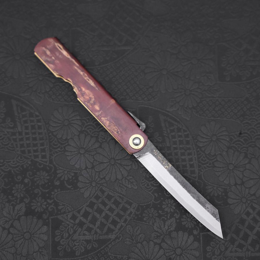駒真鍮 青紙 肥後守 樺細工 100mm – MUSASHI
