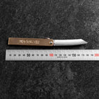 Higonokami Aogami 100mm Brass (Vertical Type) (3.9”)-[Musashi]-[Japanese-Kitchen-Knives]