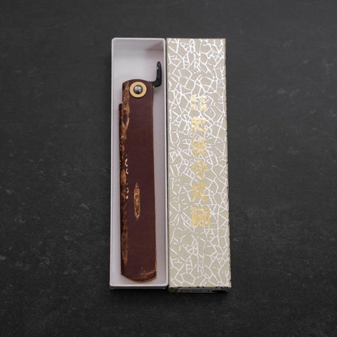 Higonokami Aogami 120mm Birch (4.7”)-[Musashi]-[Japanese-Kitchen-Knives]