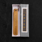 Higonokami Aogami 120mm Brass Tsuchime (4.7”)-[Musashi]-[Japanese-Kitchen-Knives]