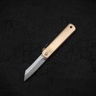 Higonokami Aogami 55mm With Blue Leather Pouch (2.2”)-[Musashi]-[Japanese-Kitchen-Knives]