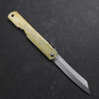 Higonokami Aogami 90mm Brass (3.5”)-[Musashi]-[Japanese-Kitchen-Knives]