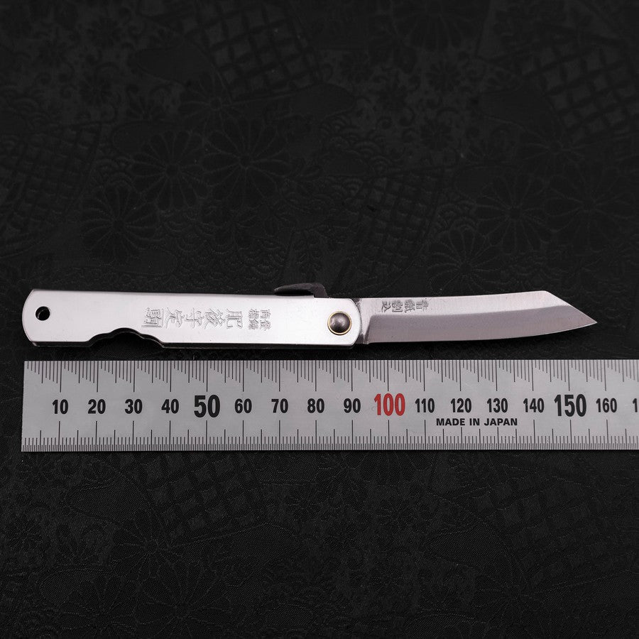 Higonokami Aogami 90mm Silver (3.5”) – MUSASHI