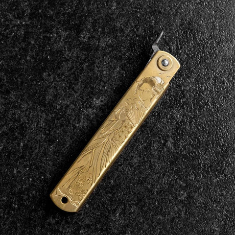 Higonokami Aogami Chokin Maiko 120mm-[Musashi]-[Japanese-Kitchen-Knives]
