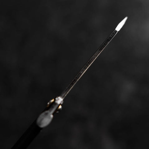 Higonokami Aogami Eto Inu 80mm Black (3.1”)-[Musashi]-[Japanese-Kitchen-Knives]