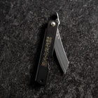 Higonokami Aogami Eto Inu 80mm Black (3.1”)-[Musashi]-[Japanese-Kitchen-Knives]