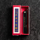 Higonokami Aogami Eto Saru 80mm Black-[Musashi]-[Japanese-Kitchen-Knives]