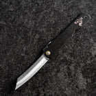 Higonokami Aogami Eto Tori 80mm Black (3.1”)-[Musashi]-[Japanese-Kitchen-Knives]