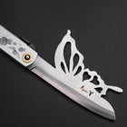 Higonokami Blue Steel #2 Butterfly 90mm-[Musashi]-[Japanese-Kitchen-Knives]