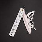 Higonokami Blue Steel #2 Butterfly 90mm-[Musashi]-[Japanese-Kitchen-Knives]