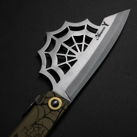 Higonokami Blue Steel #2 Spider 90mm-[Musashi]-[Japanese-Kitchen-Knives]